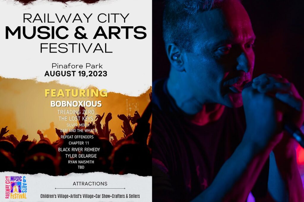 Treading Zero opens for Bobnoxious at the Railway City Music and Arts festival 2023